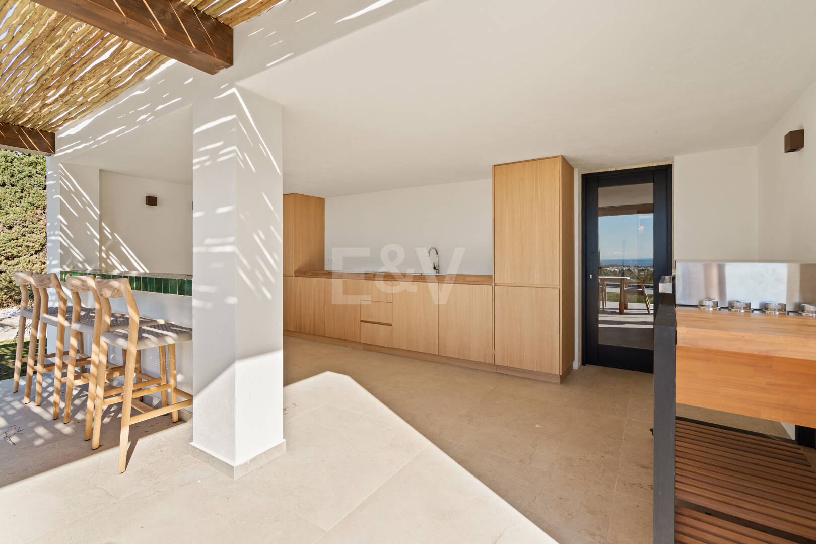 Luxury Semi-Detached Villa with Stunning Sea Views and Elegant Contemporary Design