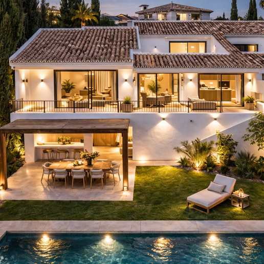 Luxury Semi-Detached Villa with Stunning Sea Views and Elegant Contemporary Design