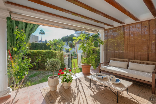 Andalusian Style Townhouse with Private Outdoor Spaces and Outstanding Upgrade Potential