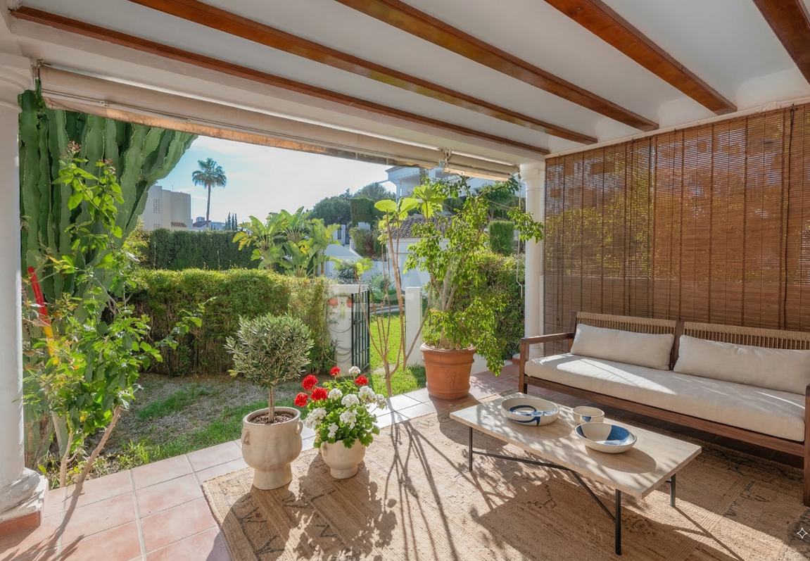 Andalusian Style Townhouse with Private Outdoor Spaces and Outstanding Upgrade Potential