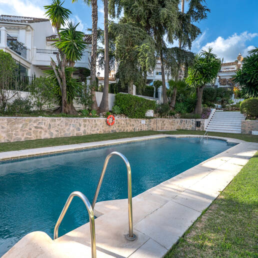 Andalusian Style Townhouse with Private Outdoor Spaces and Outstanding Upgrade Potential