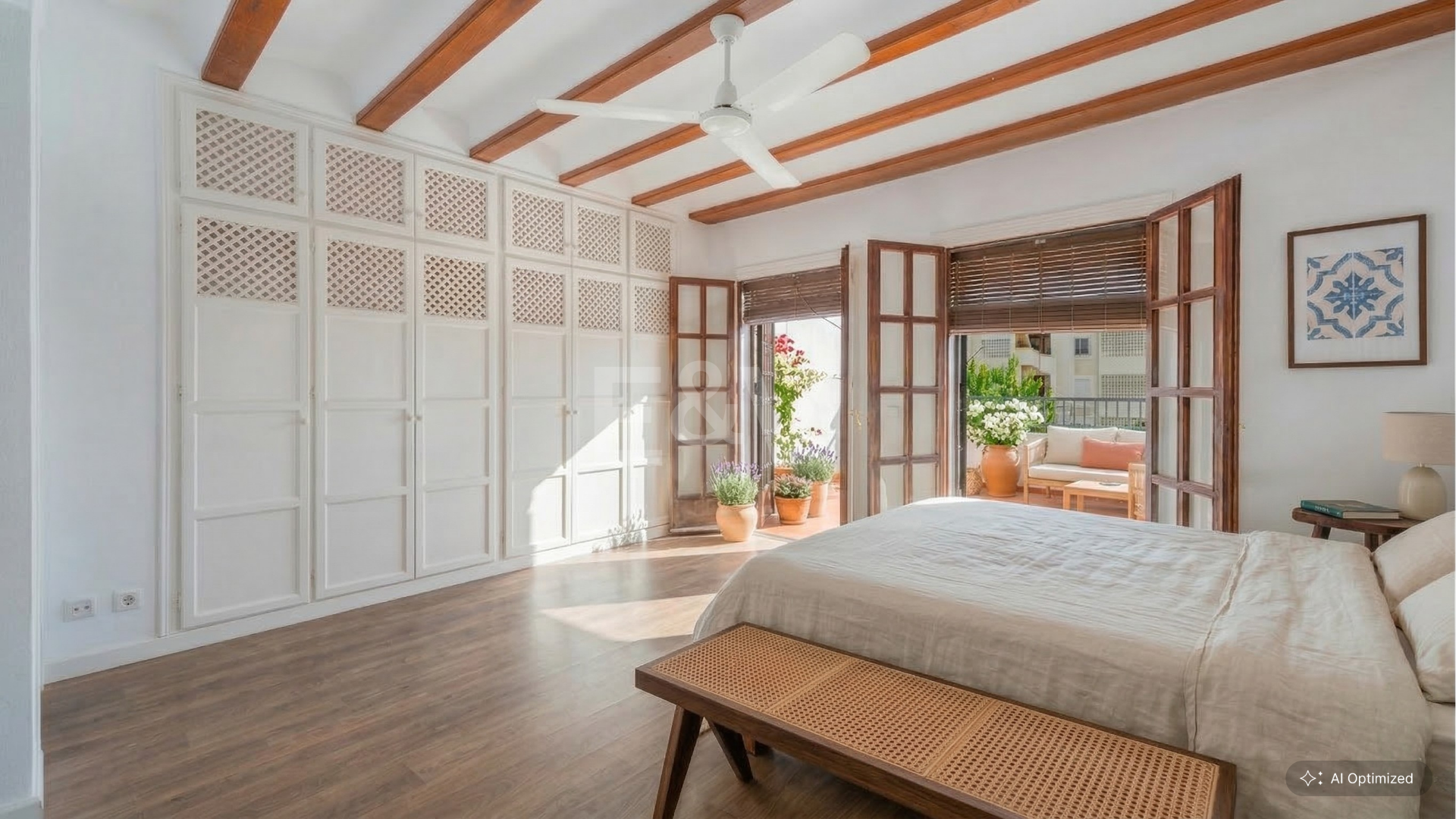 Andalusian Style Townhouse with Private Outdoor Spaces and Outstanding Upgrade Potential