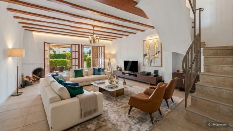 Andalusian Style Townhouse with Private Outdoor Spaces and Outstanding Upgrade Potential