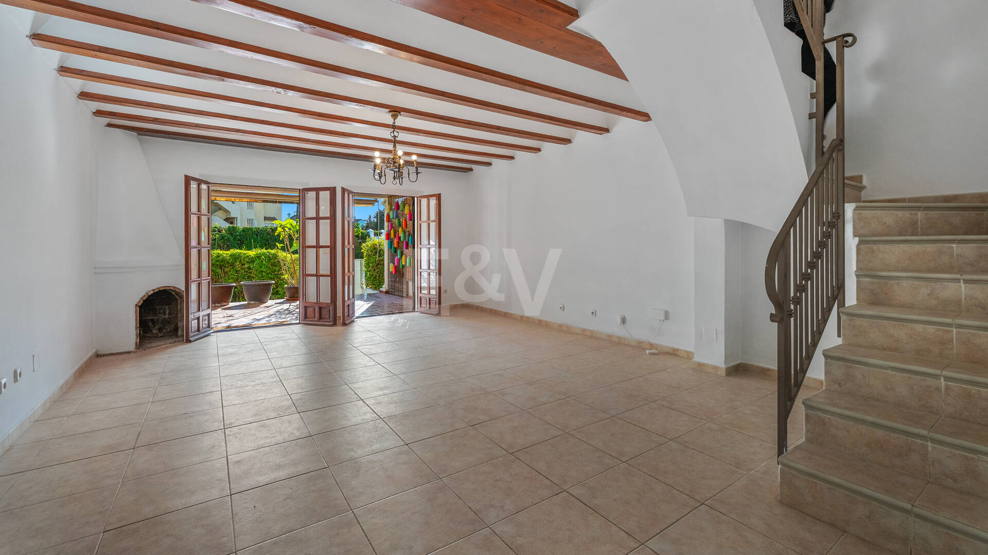 Andalusian Style Townhouse with Private Outdoor Spaces and Outstanding Upgrade Potential