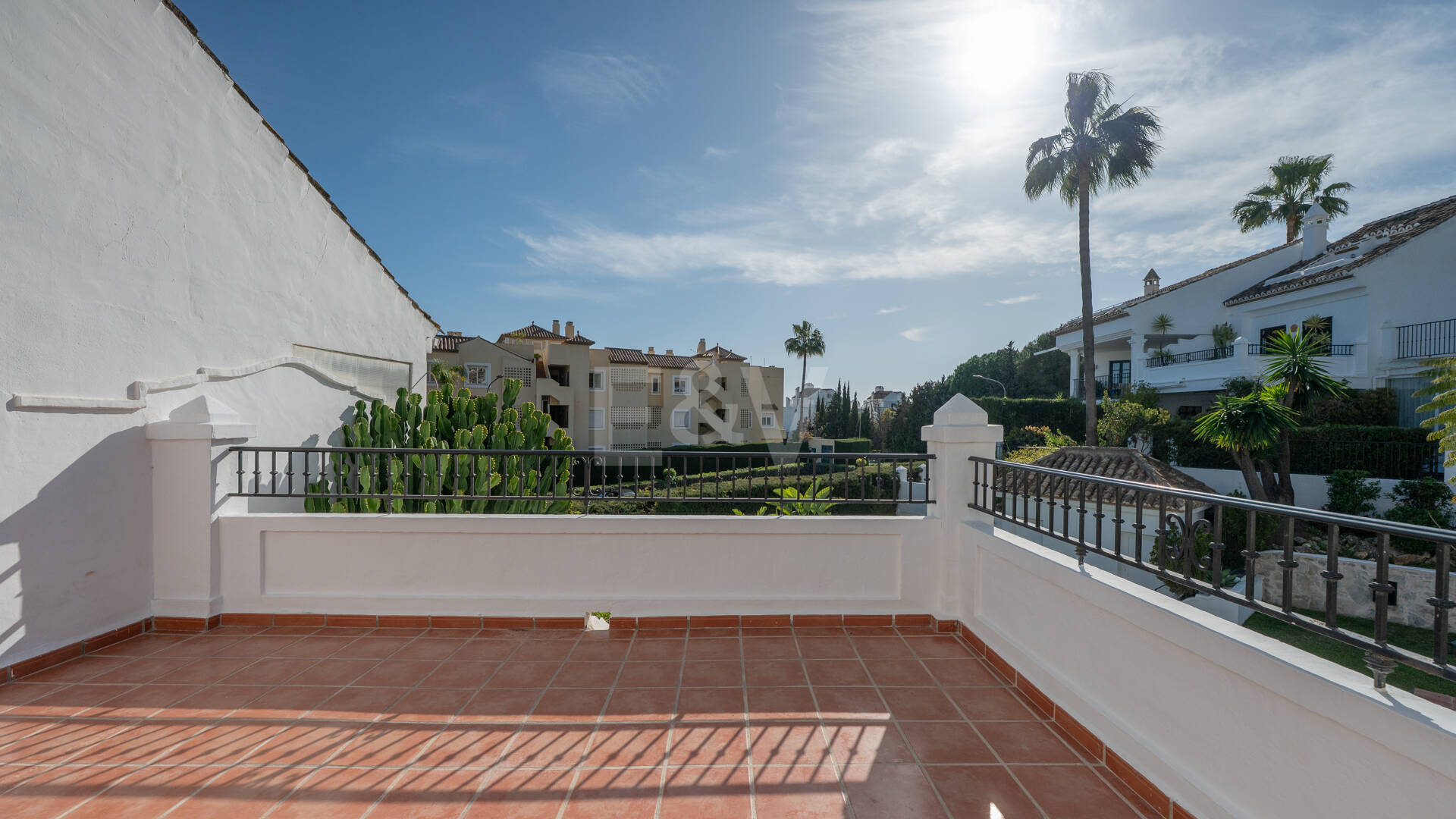 Andalusian Style Townhouse with Private Outdoor Spaces and Outstanding Upgrade Potential