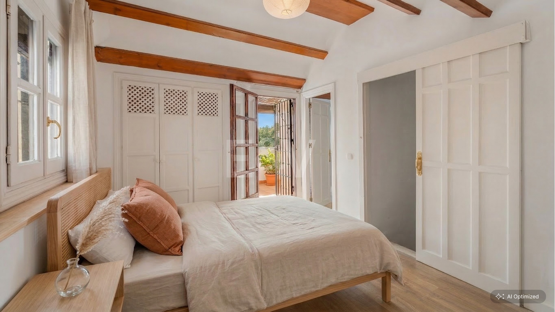 Andalusian Style Townhouse with Private Outdoor Spaces and Outstanding Upgrade Potential