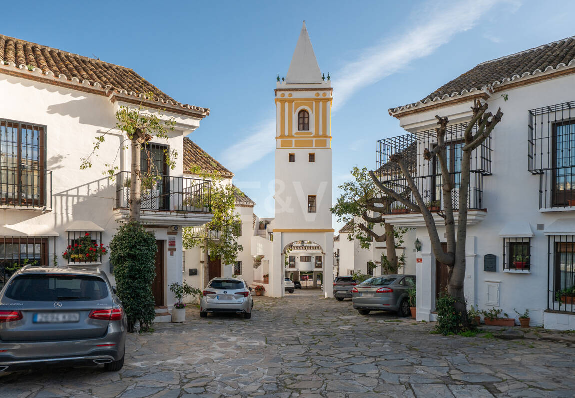 Andalusian Style Townhouse with Private Outdoor Spaces and Outstanding Upgrade Potential