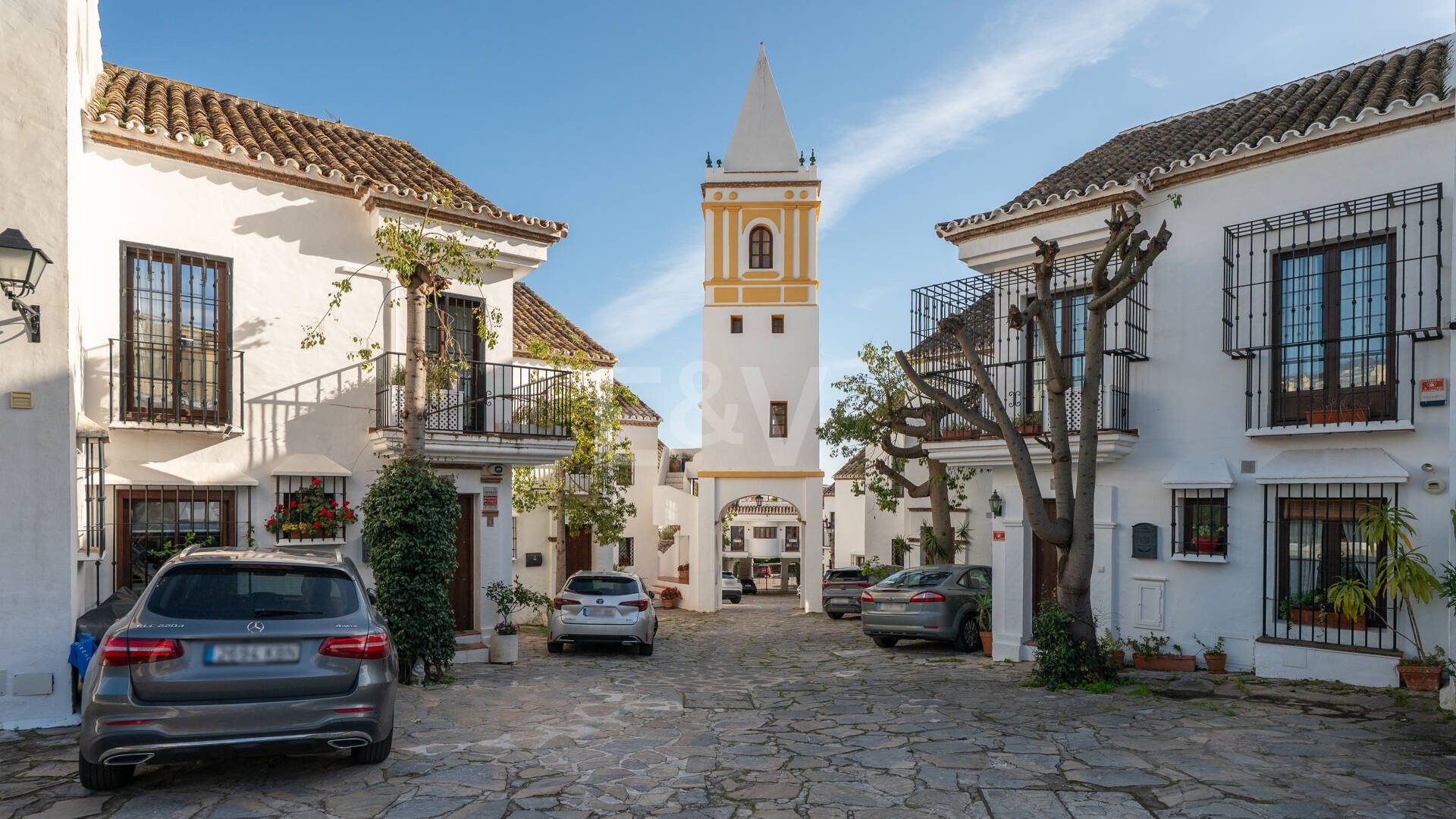 Andalusian Style Townhouse with Private Outdoor Spaces and Outstanding Upgrade Potential
