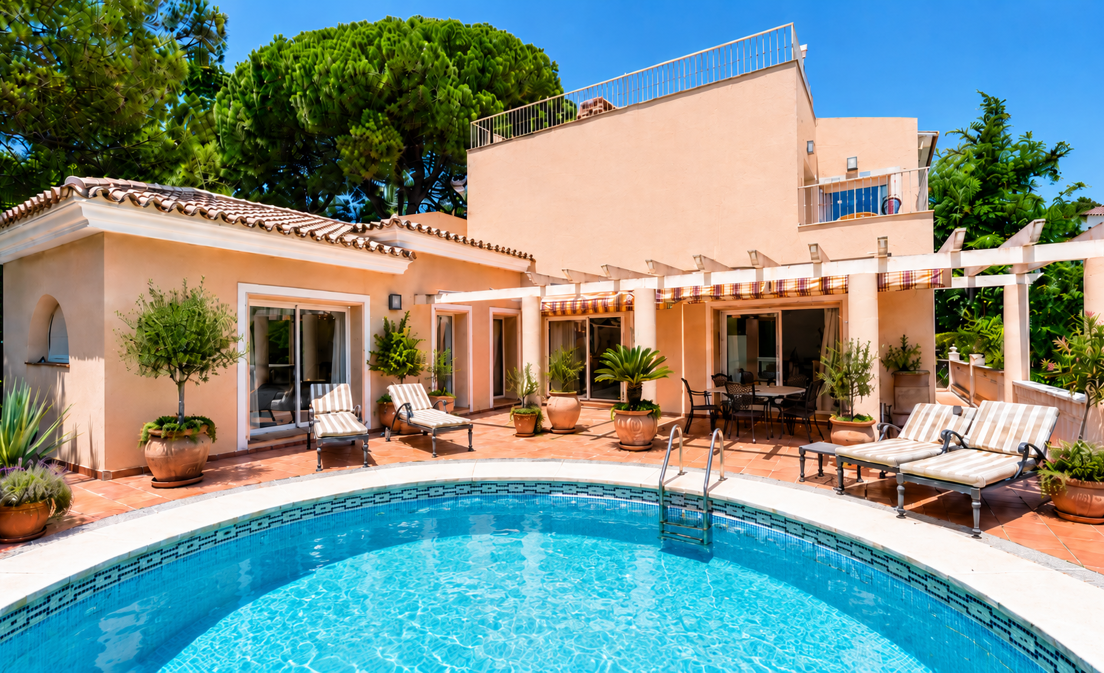 Geräumige Villa in Elviria in der Nähe von Annehmlichkeiten