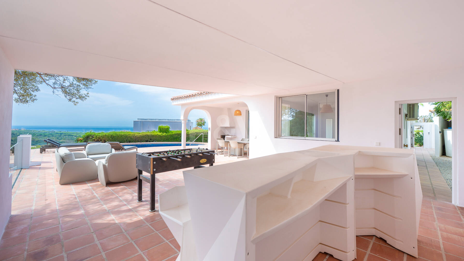 Charmante andalusische Villa mit Meerblick