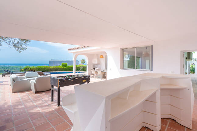 Charmante andalusische Villa mit Meerblick