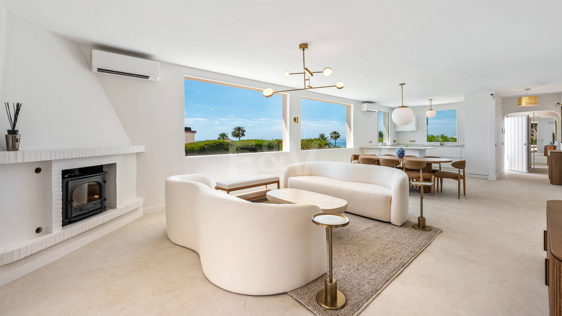 Charmante andalusische Villa mit Meerblick