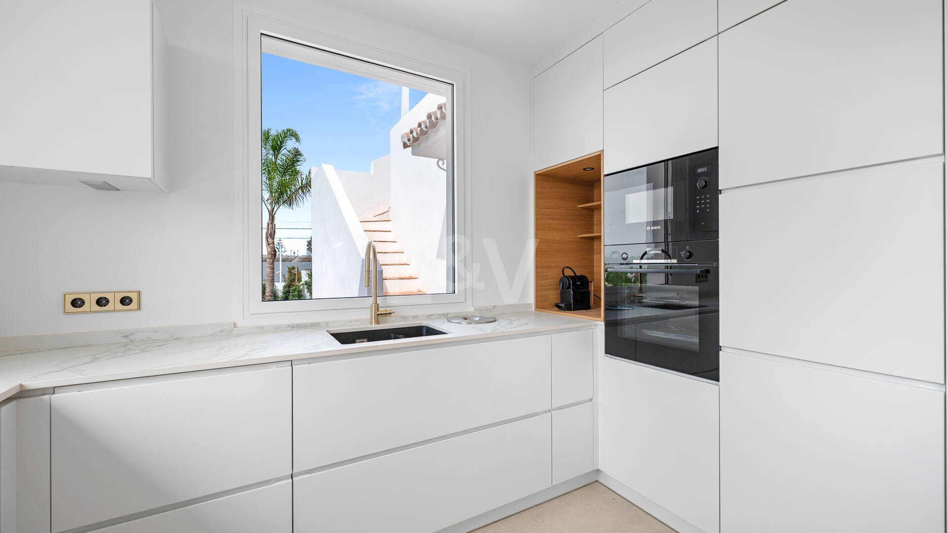 Charmante andalusische Villa mit Meerblick
