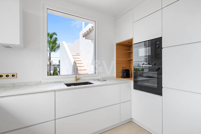 Charmante andalusische Villa mit Meerblick