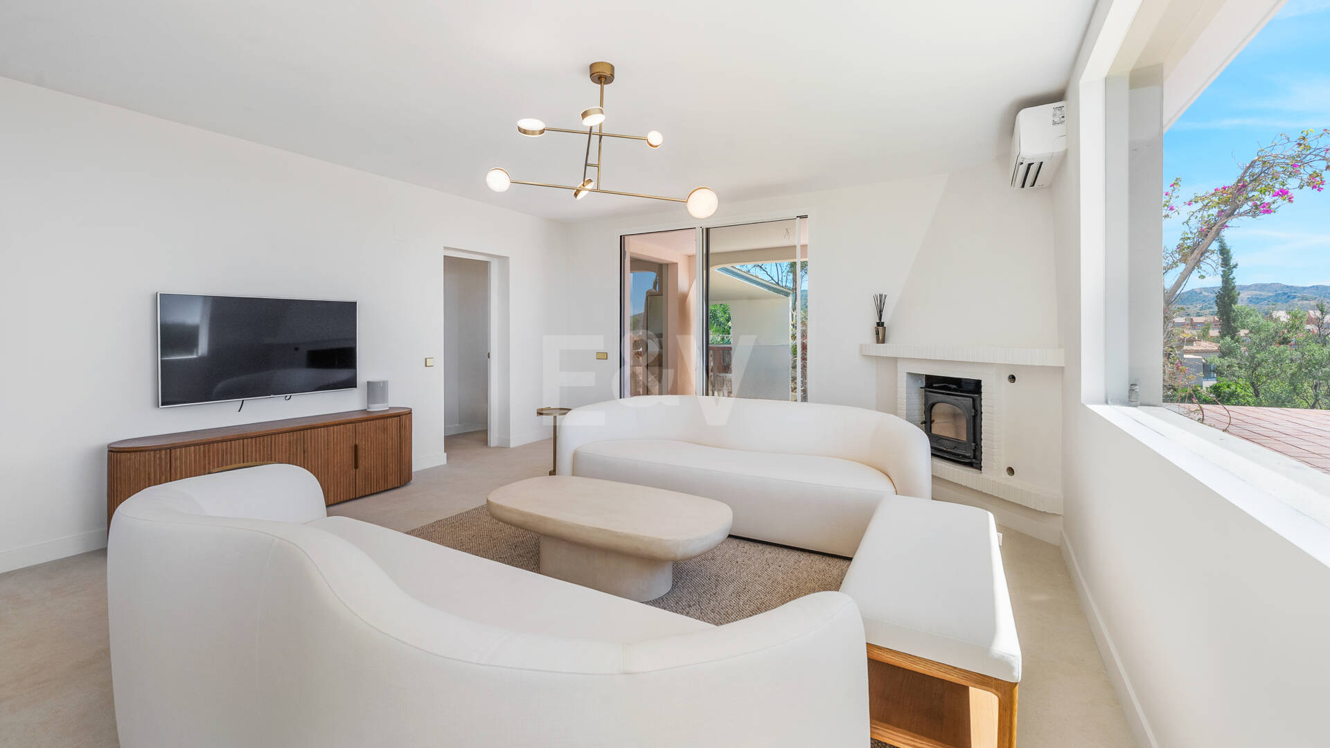 Charmante andalusische Villa mit Meerblick