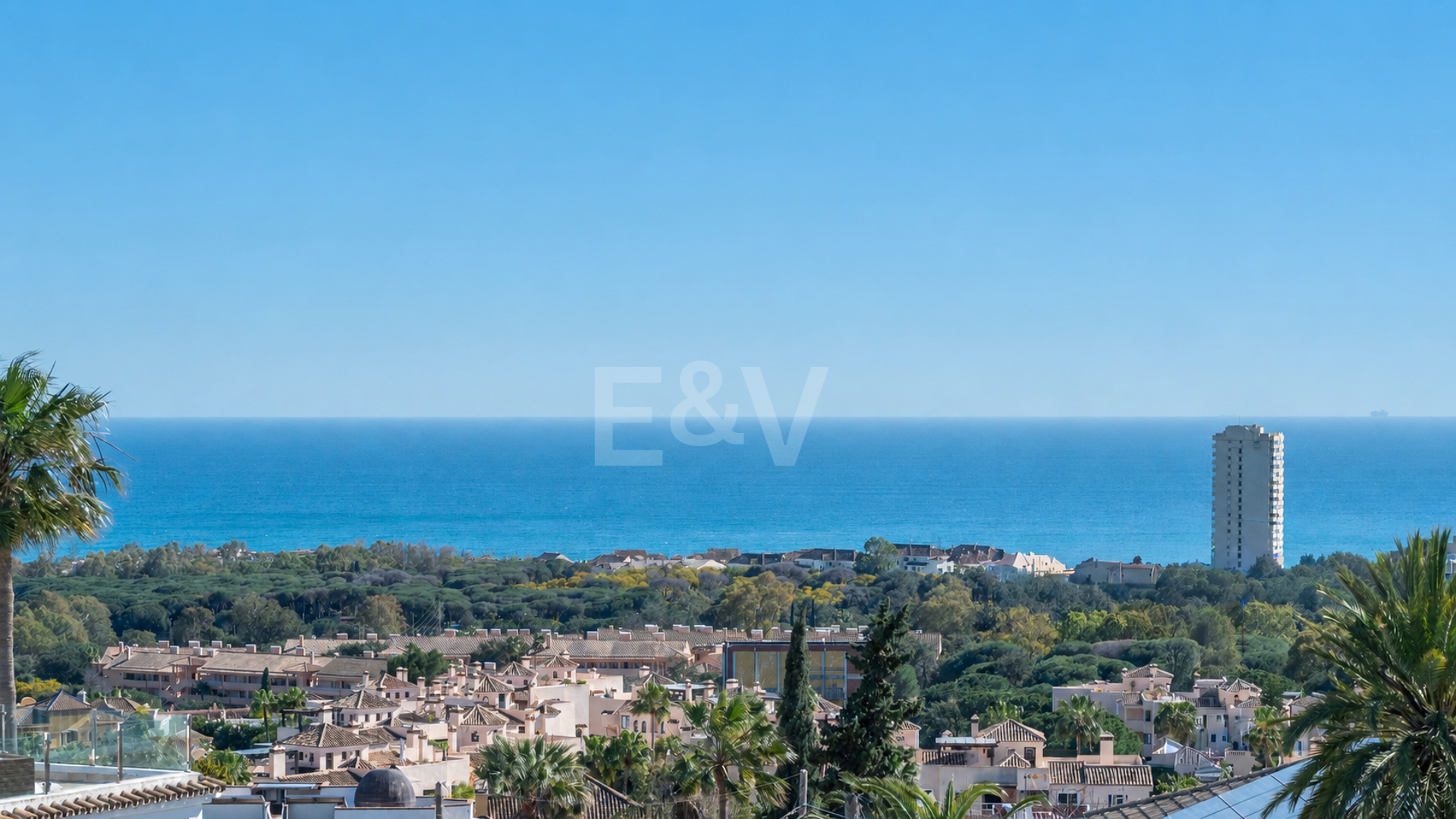 Charmante andalusische Villa mit Meerblick