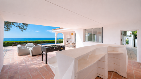 Villa andalouse de charme avec vue sur la mer