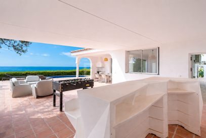 Charmante andalusische Villa mit Meerblick