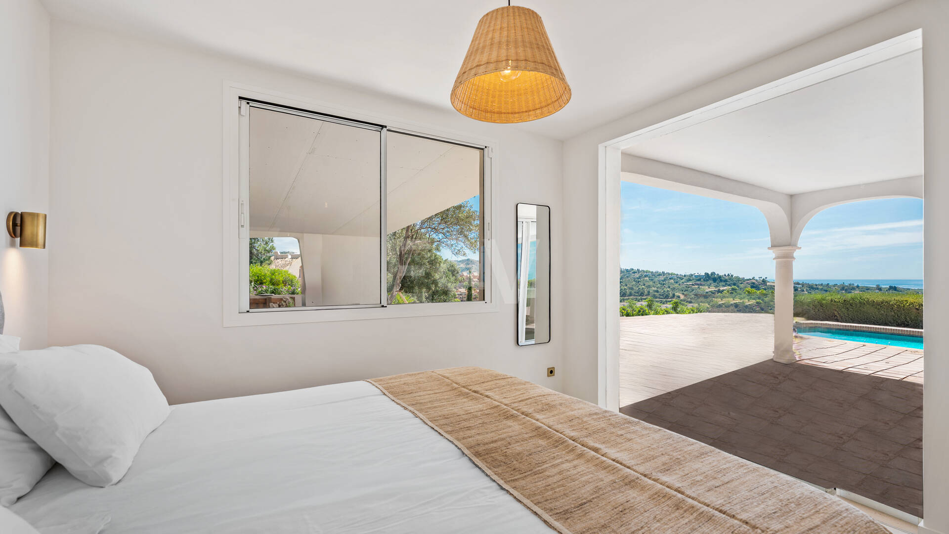 Charmante andalusische Villa mit Meerblick