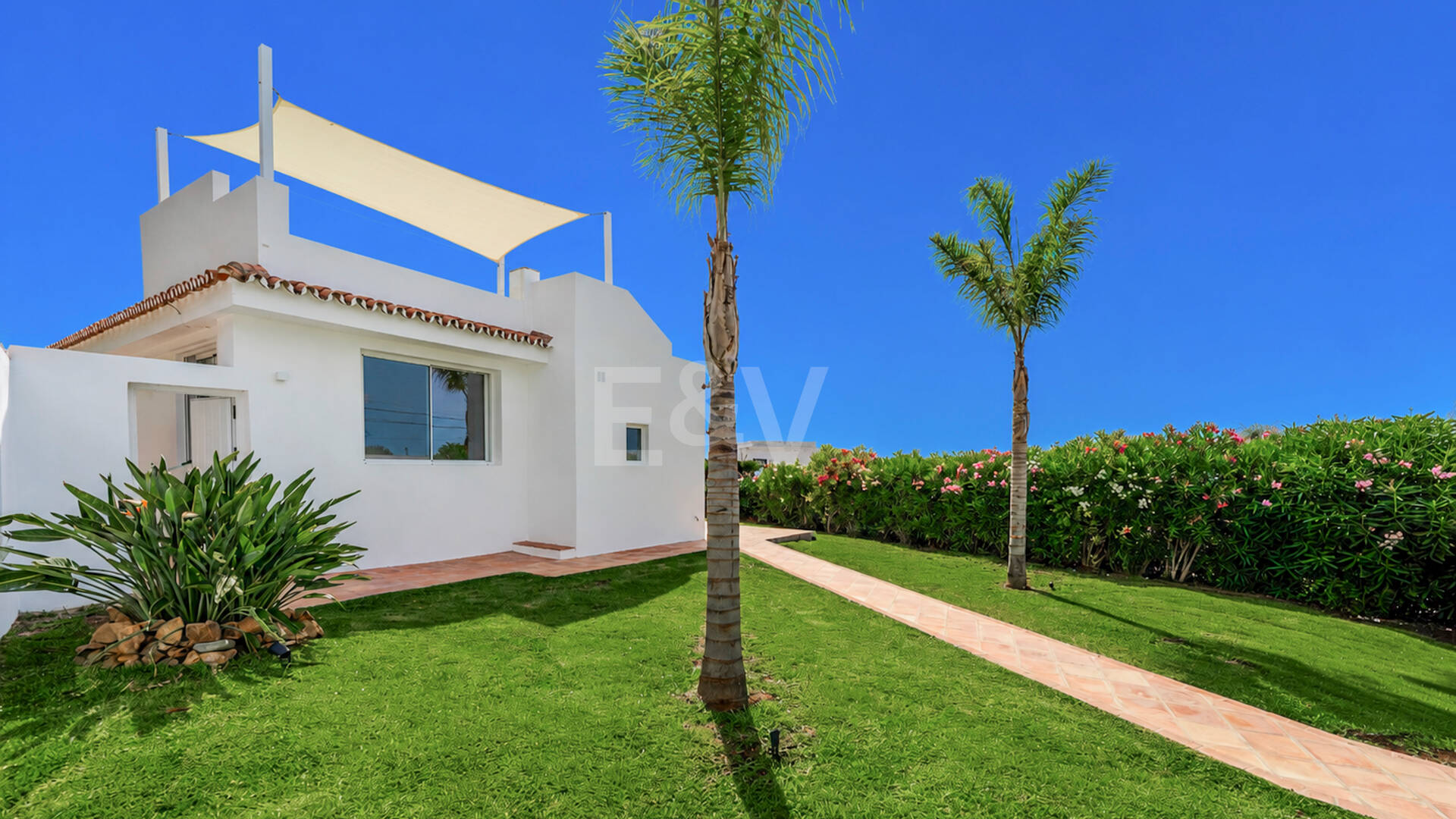 Villa andalouse de charme avec vue sur la mer