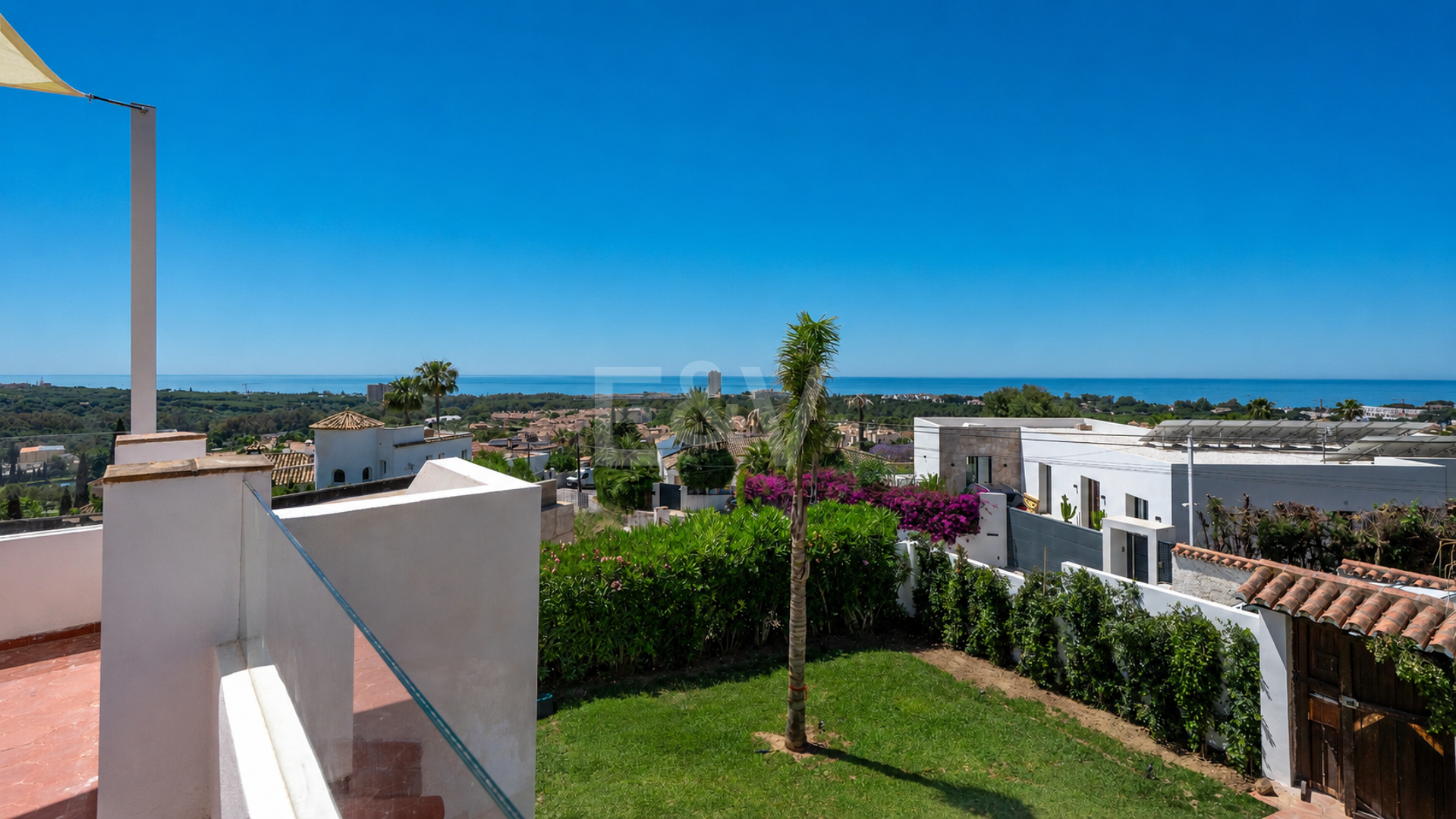 Charmante andalusische Villa mit Meerblick