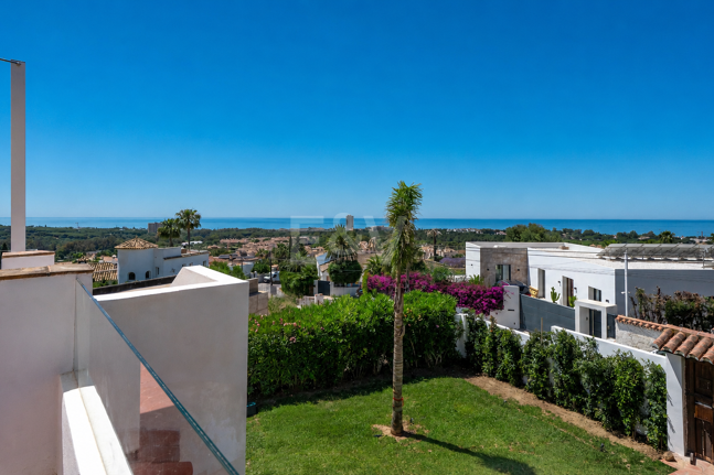 Charmante andalusische Villa mit Meerblick