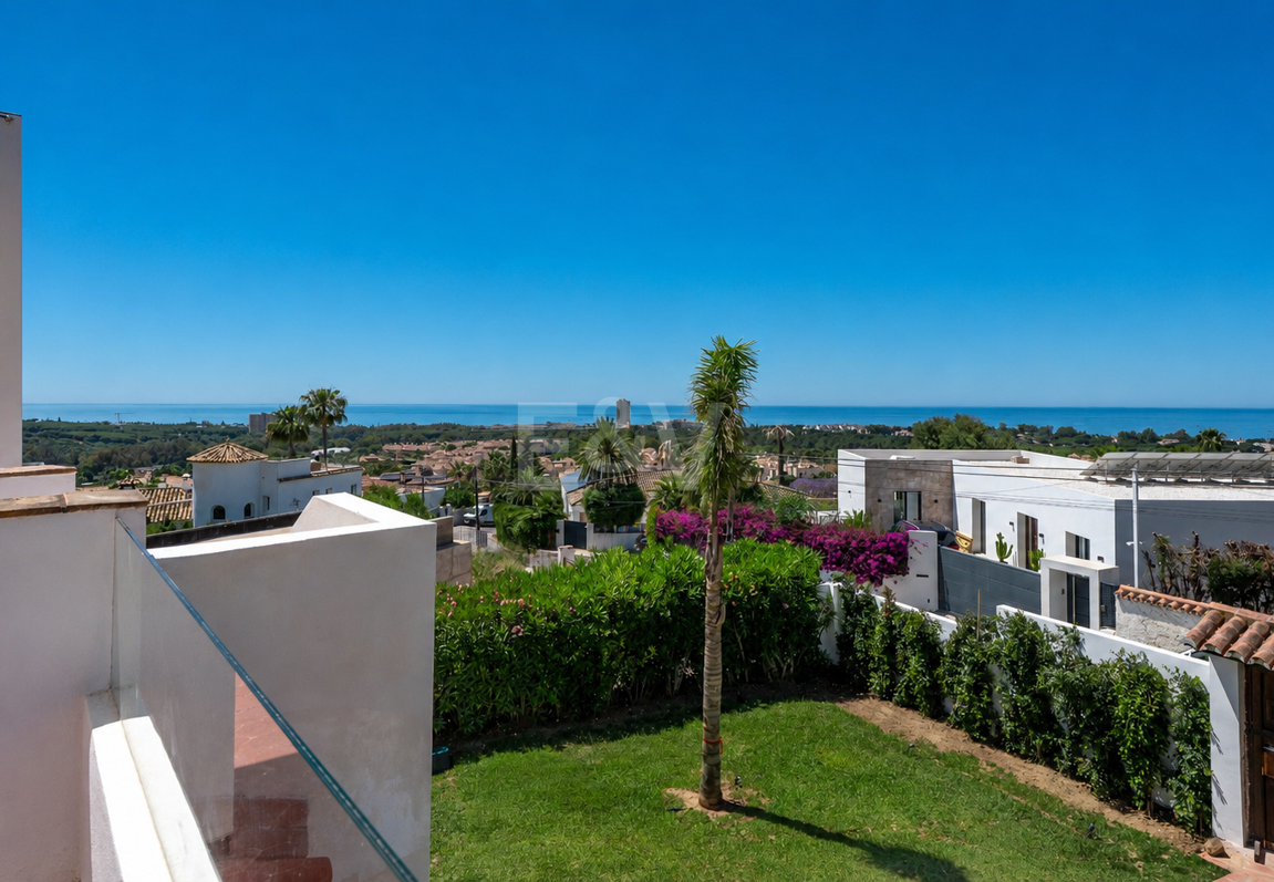 Charmante andalusische Villa mit Meerblick