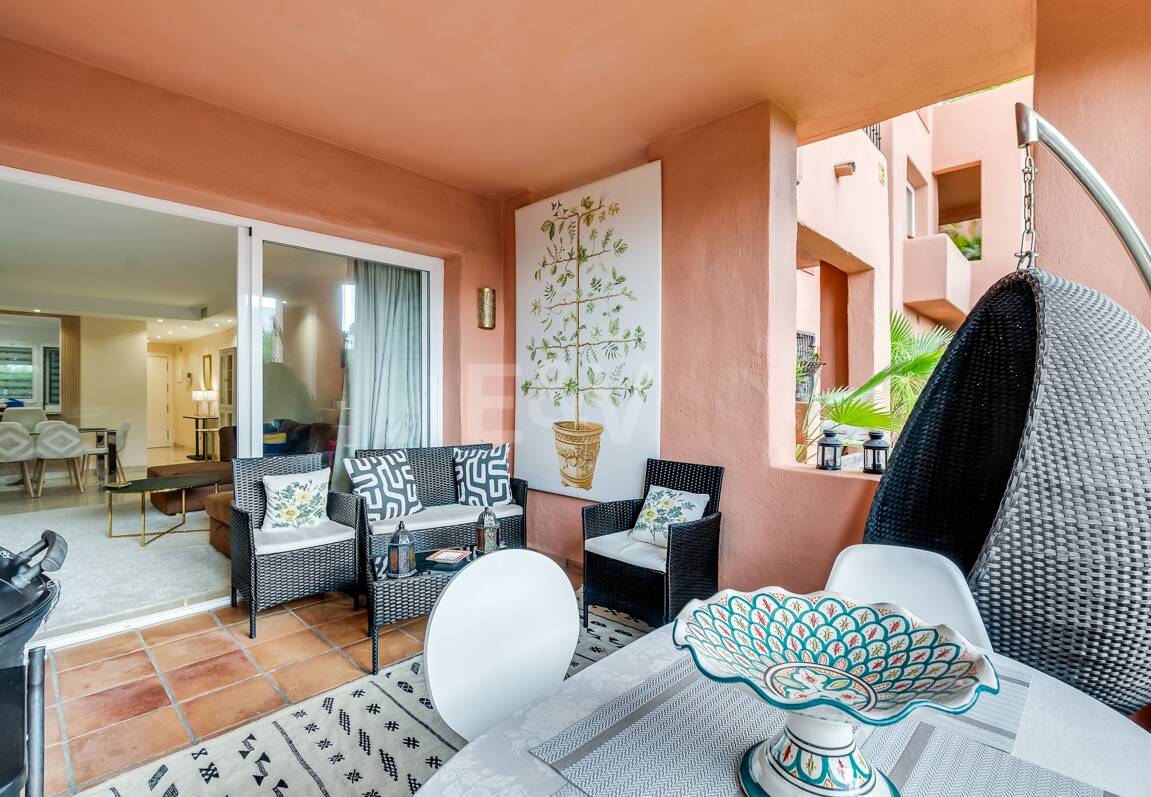 Elegante 2-Zimmer-Wohnung in Oasis de Marbella – Wohnen an der Goldenen Meile, mittel- und langfristig zu mieten ab Juni 2026!