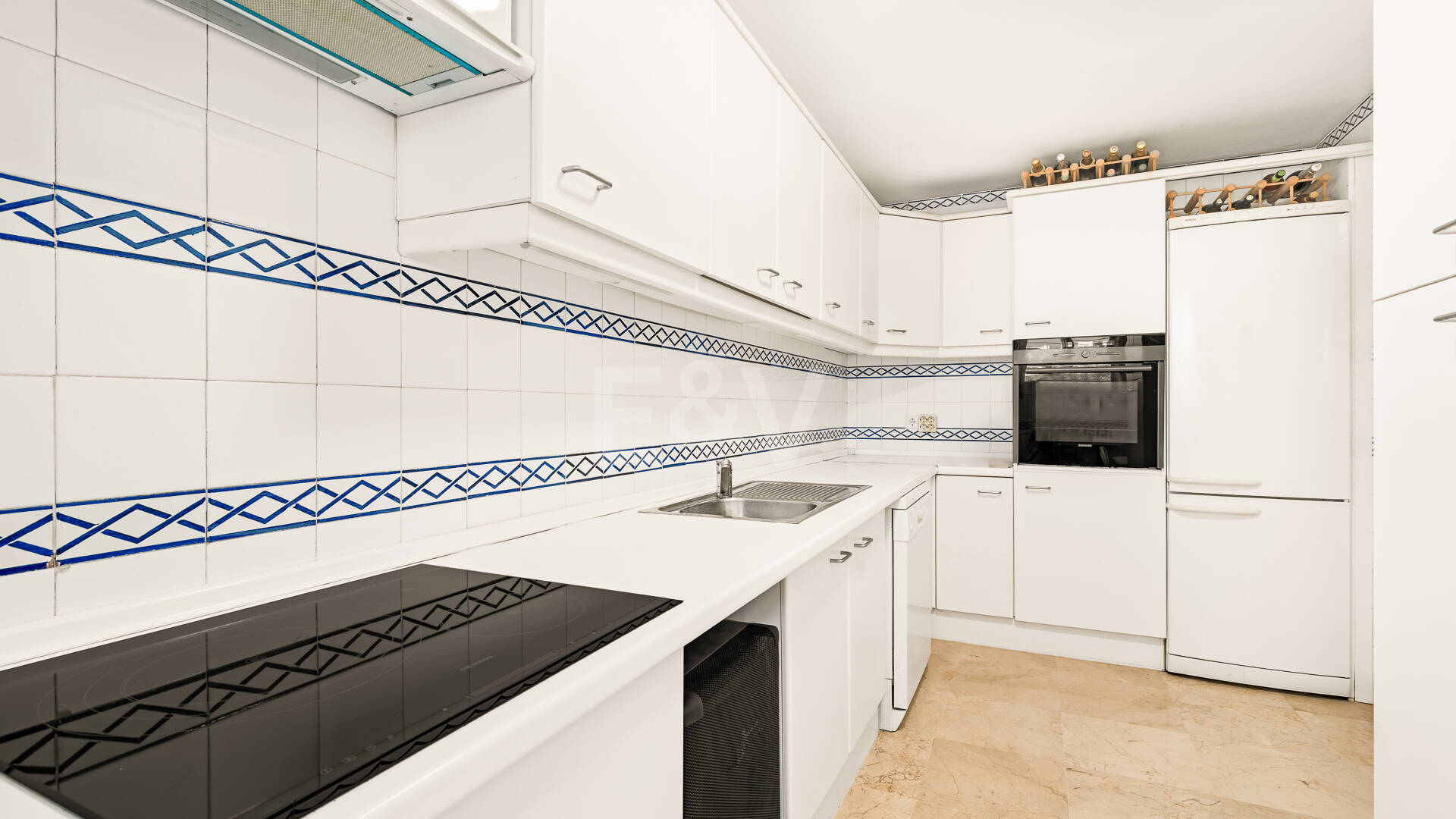 Elegant Frontline Golf Apartment with Expansive Terrace