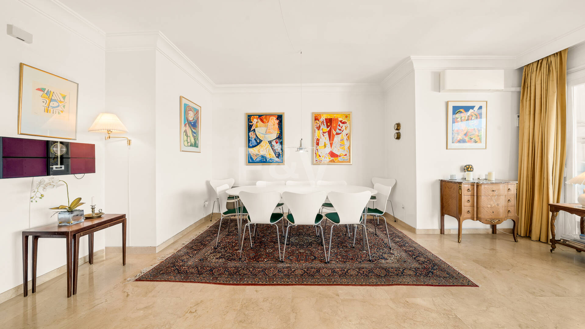 Elegant Frontline Golf Apartment with Expansive Terrace