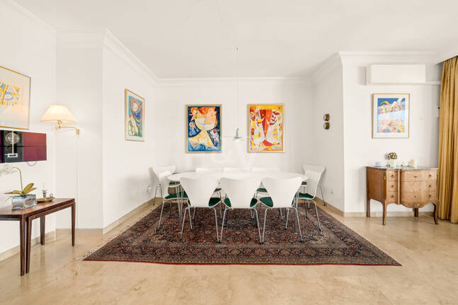 Elegant Frontline Golf Apartment with Expansive Terrace