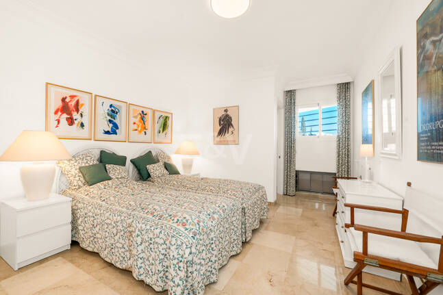 Elegant Frontline Golf Apartment with Expansive Terrace