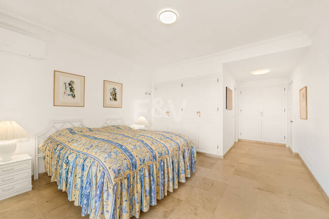 Elegant Frontline Golf Apartment with Expansive Terrace