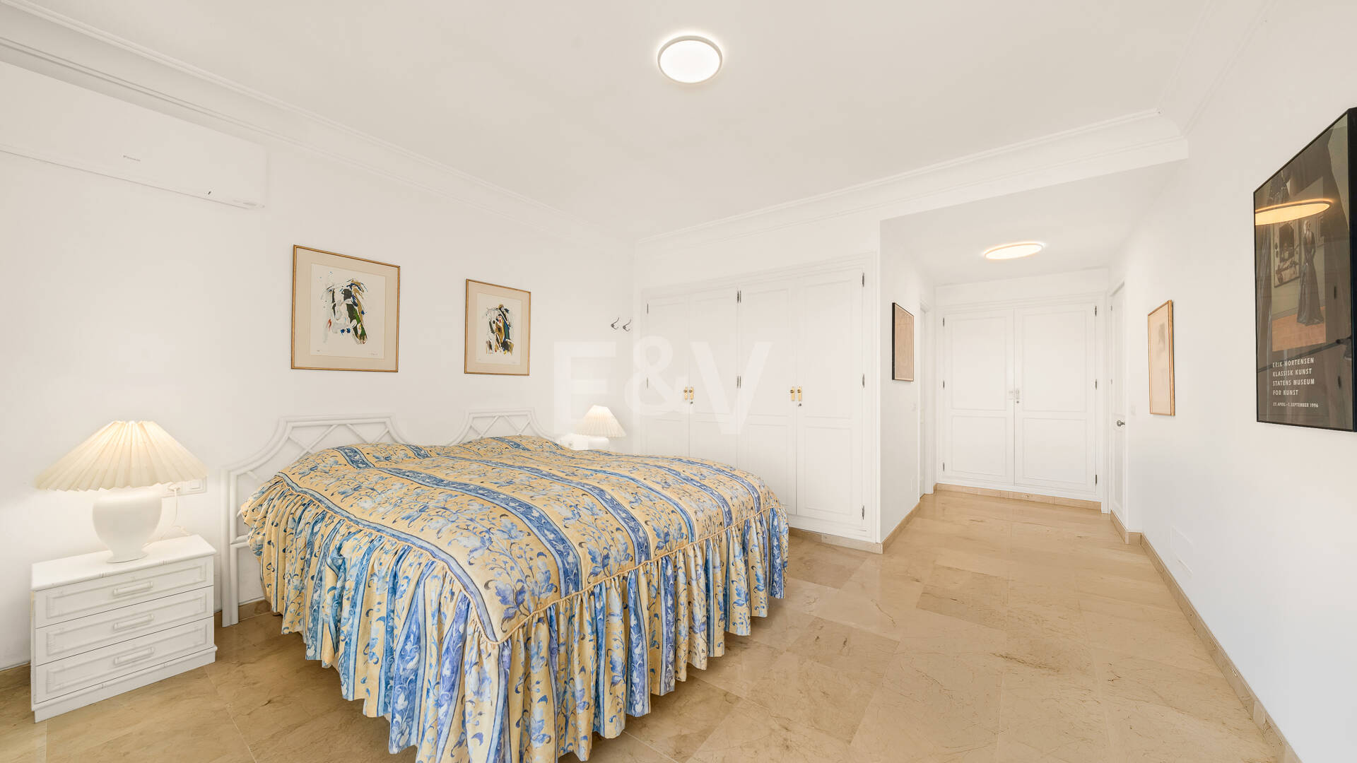 Elegant Frontline Golf Apartment with Expansive Terrace