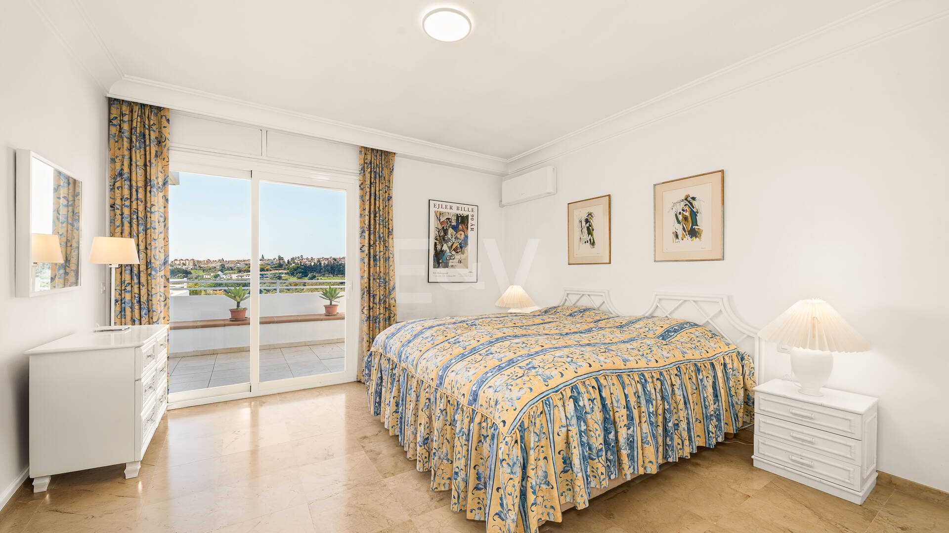 Elegant Frontline Golf Apartment with Expansive Terrace