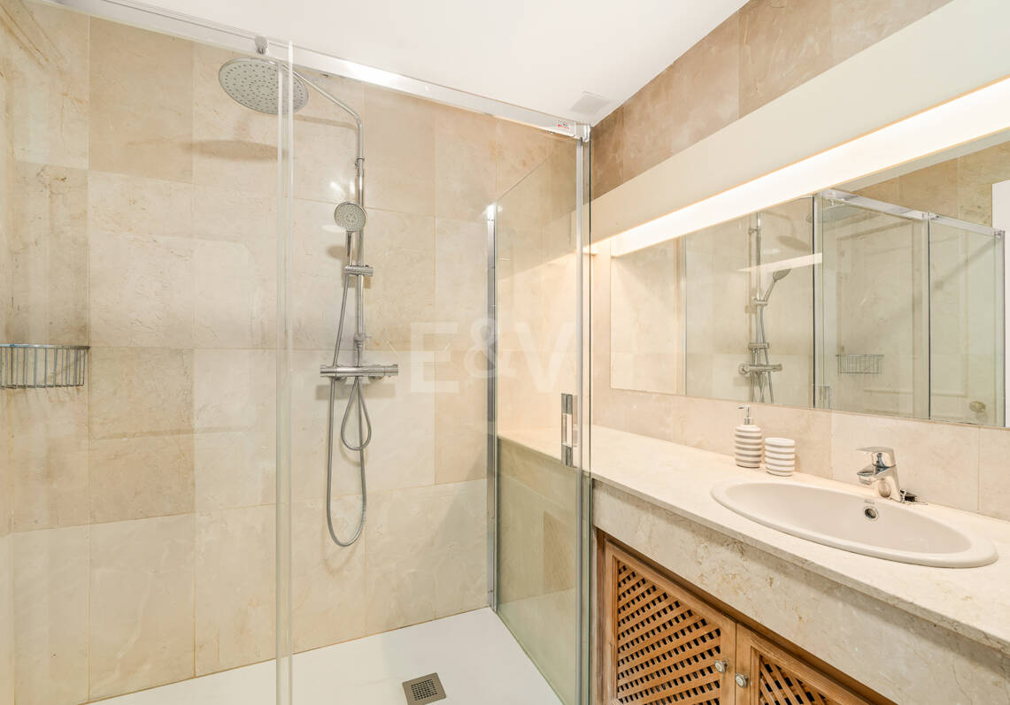 Elegant Frontline Golf Apartment with Expansive Terrace