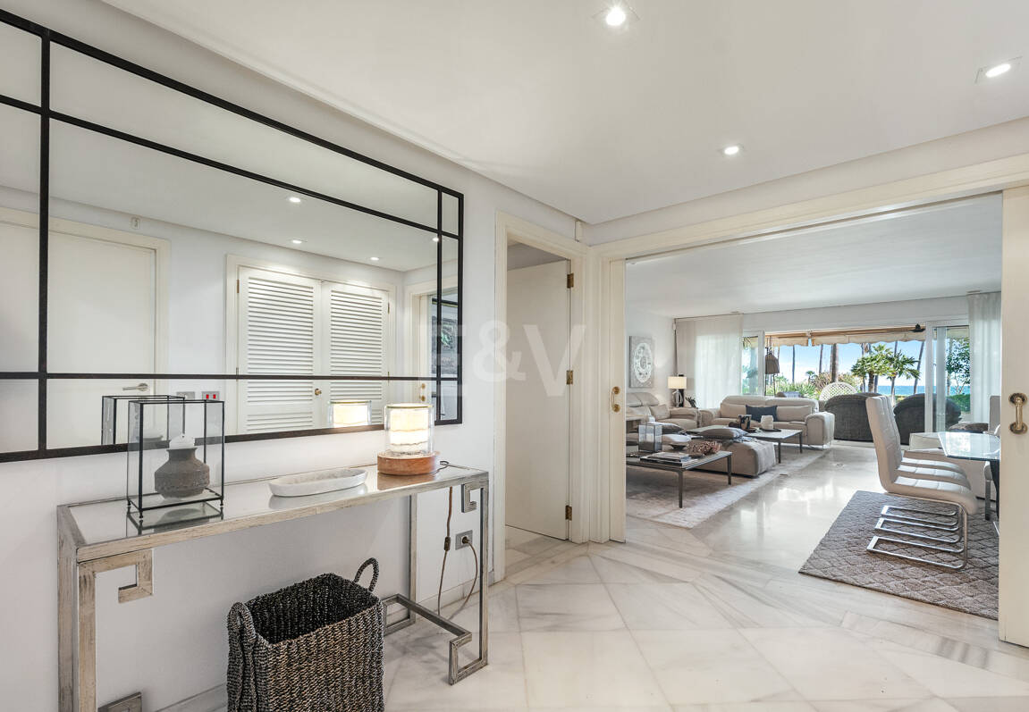 Beachfront Residence in an Exclusive Prime Location