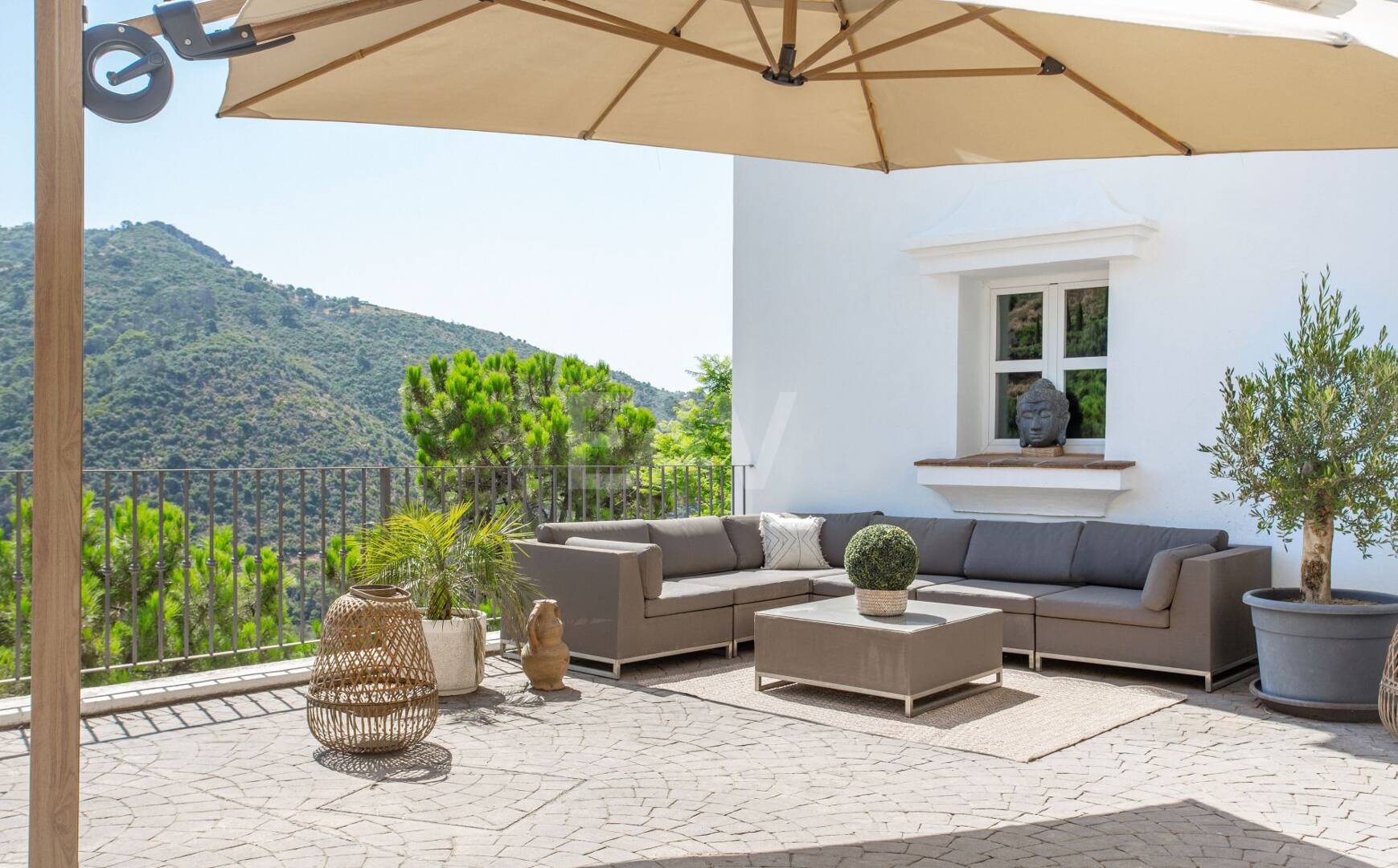 Cortijo Style Villa With Panoramic Sea Views and Complete Privacy