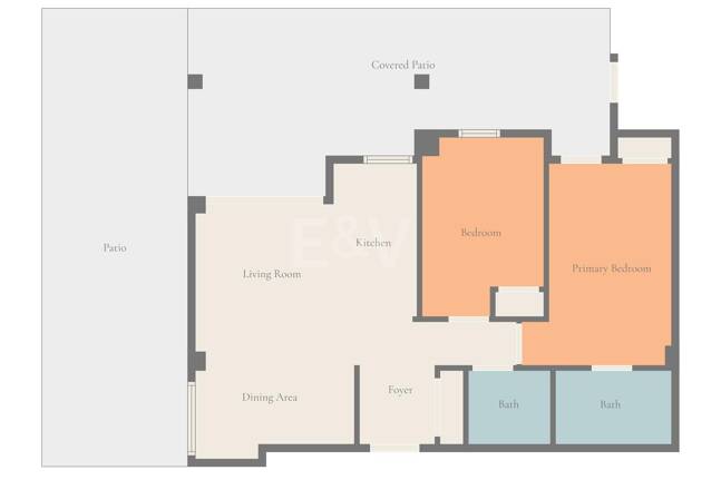 Gartenwohnung am Strand mit Touristenlizenz in einer bewachten Wohnanlage – Strandclubs, internationale Schulen und Annehmlichkeiten zu Fuß erreichbar