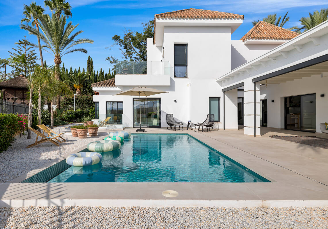 Elegancka Villa Współczesna w klubie Las Lomas del Marbella na Golden Mile