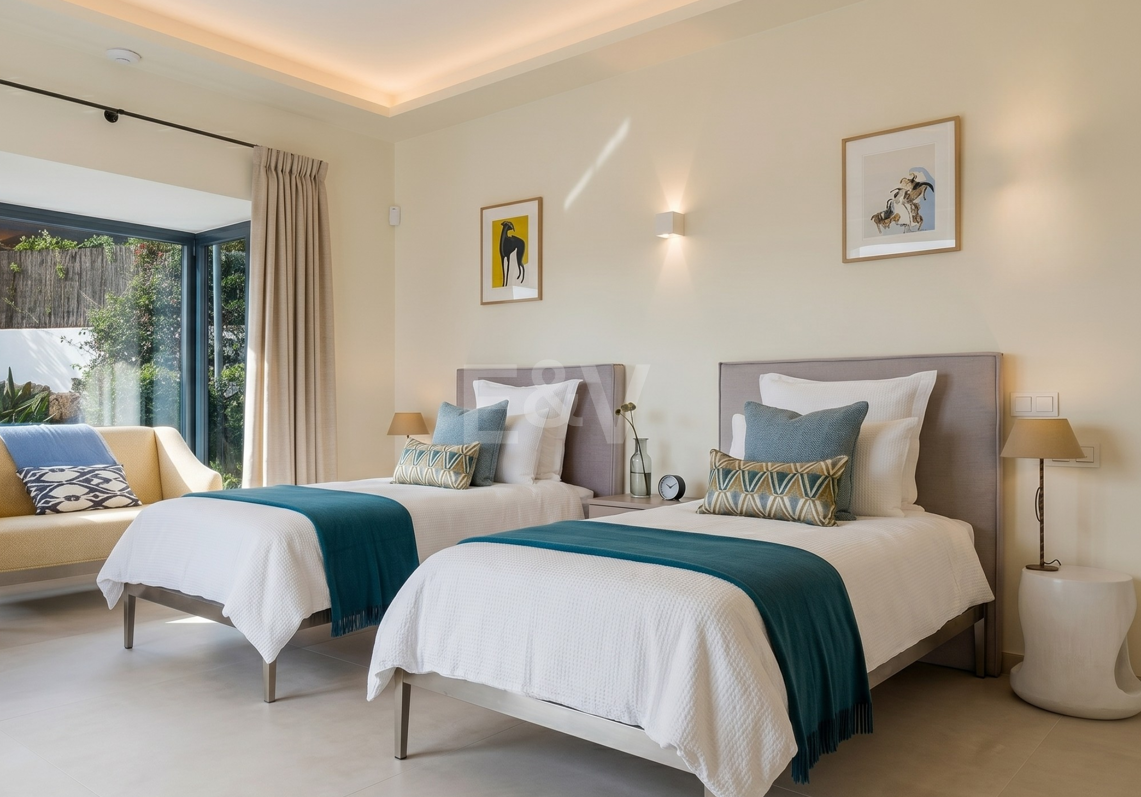 Elegancka Villa Współczesna w klubie Las Lomas del Marbella na Golden Mile