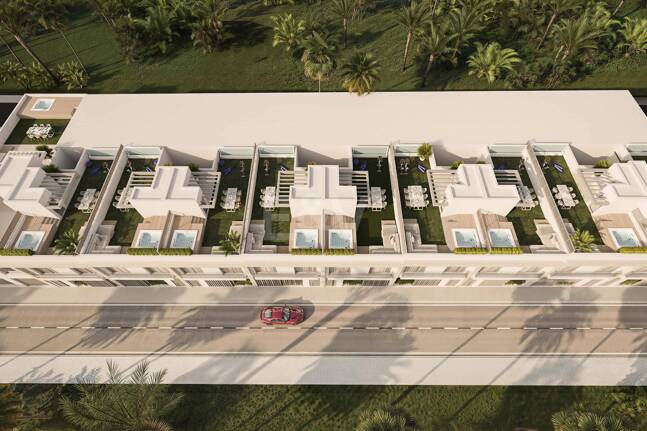 Modernes Stadthaus mit Privatem Jacuzzi und Solarium Nahe Strand und Einkaufsmöglichkeiten