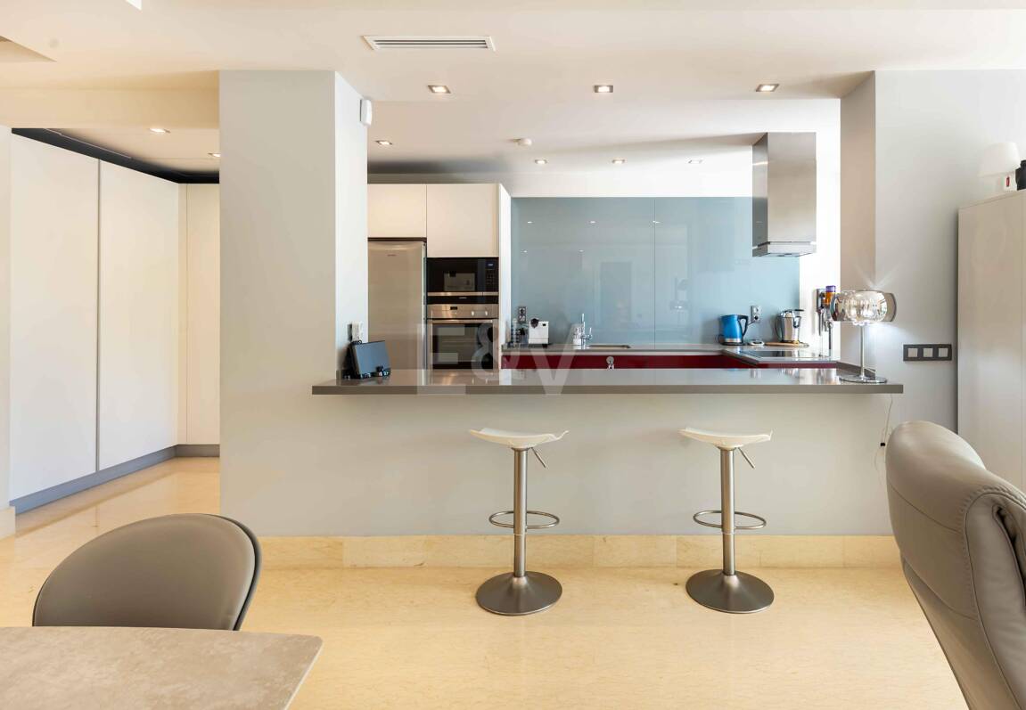 Appartement moderne rez de chaussée dans un complexe résidentiel de luxe