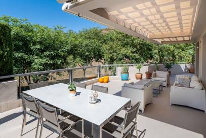 Appartement moderne rez de chaussée dans un complexe résidentiel de luxe