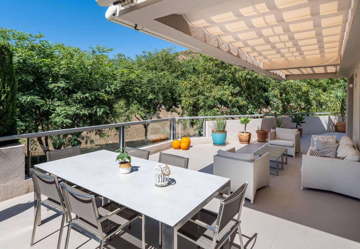 Appartement moderne rez de chaussée dans un complexe résidentiel de luxe