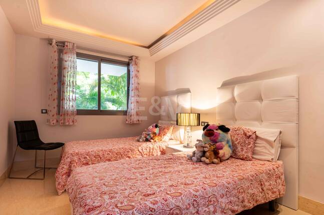 Appartement moderne rez de chaussée dans un complexe résidentiel de luxe