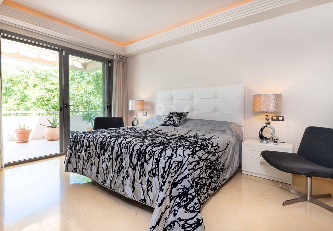 Appartement moderne rez de chaussée dans un complexe résidentiel de luxe