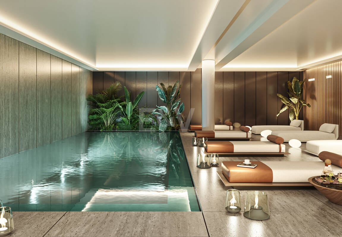 Apartamento de lujo en planta media con piscina y terraza panorámica