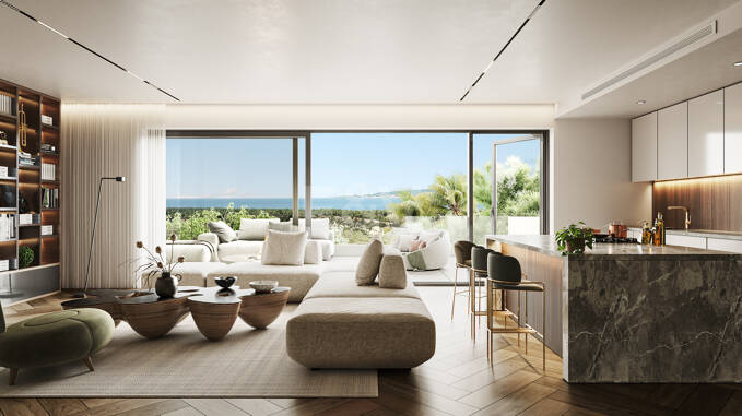 Contemporary Penthouse with Spacious Rooftop Terrace and Private Plunge Pool