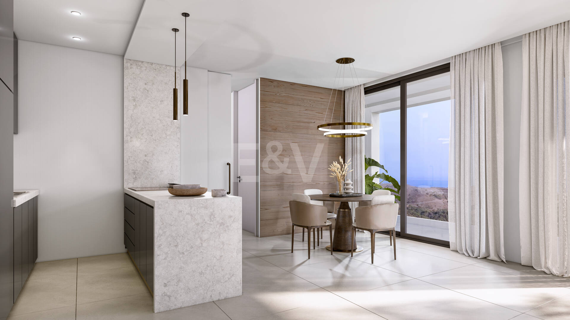 Villa contemporánea de lujo rodeada de paisajes naturales protegidos